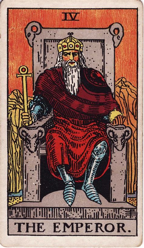 El Emperador en el Tarot Significado y Combinaciones